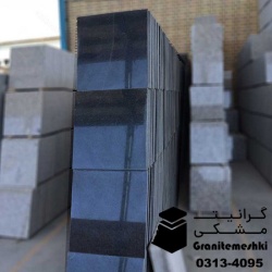 سنگ گرانیت مشکی 80*80 صیقلی درجه یک معدن آقای علیزاده-Black Granite First Class Mr Alizadeh Mine