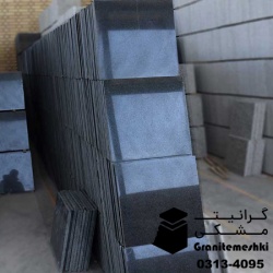 سنگ گرانیت مشکی 80*80 صیقلی درجه یک معدن آقای علیزاده-Black Granite First Class Mr Alizadeh Mine